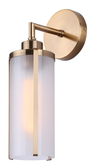 Canarm IWF2097B01GD One Light Wall Sconce, Gold