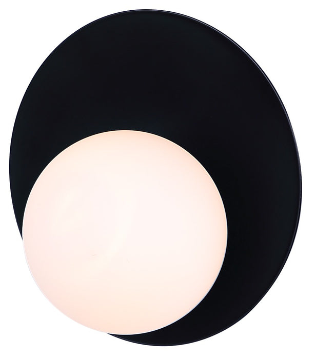 Canarm IWF2188B01BK9 One Light Wall Sconce, White