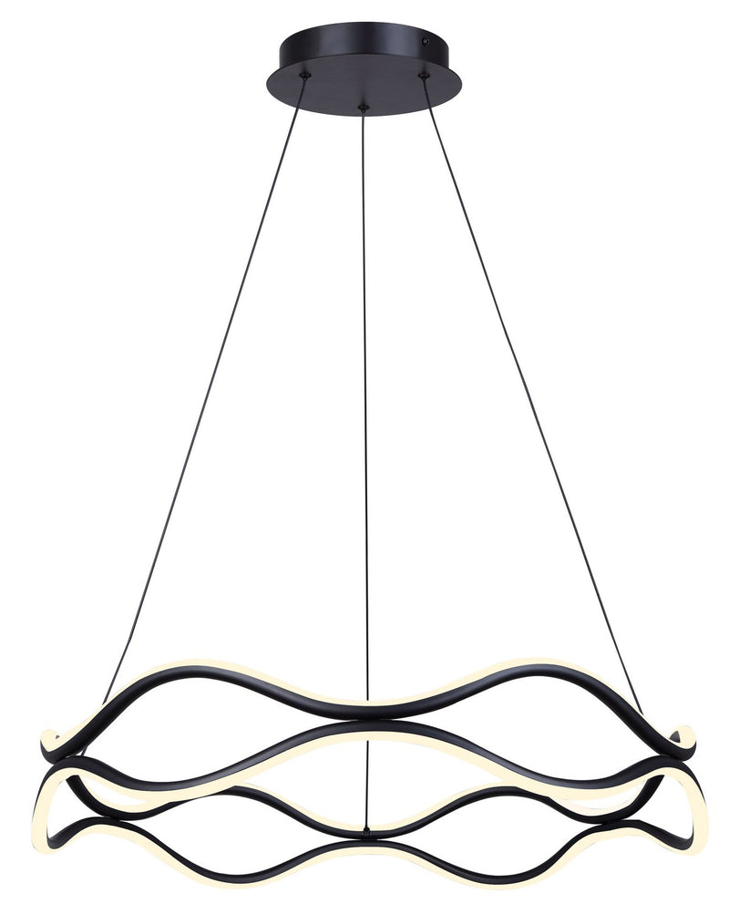Canarm LCH280A24BK LED Chandelier, Black