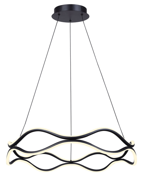 Canarm LCH280A24BK LED Chandelier, Black