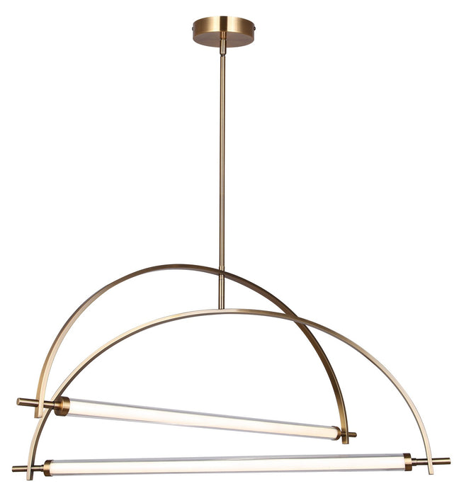 Canarm LCH319A02GD LED Chandelier, Gold