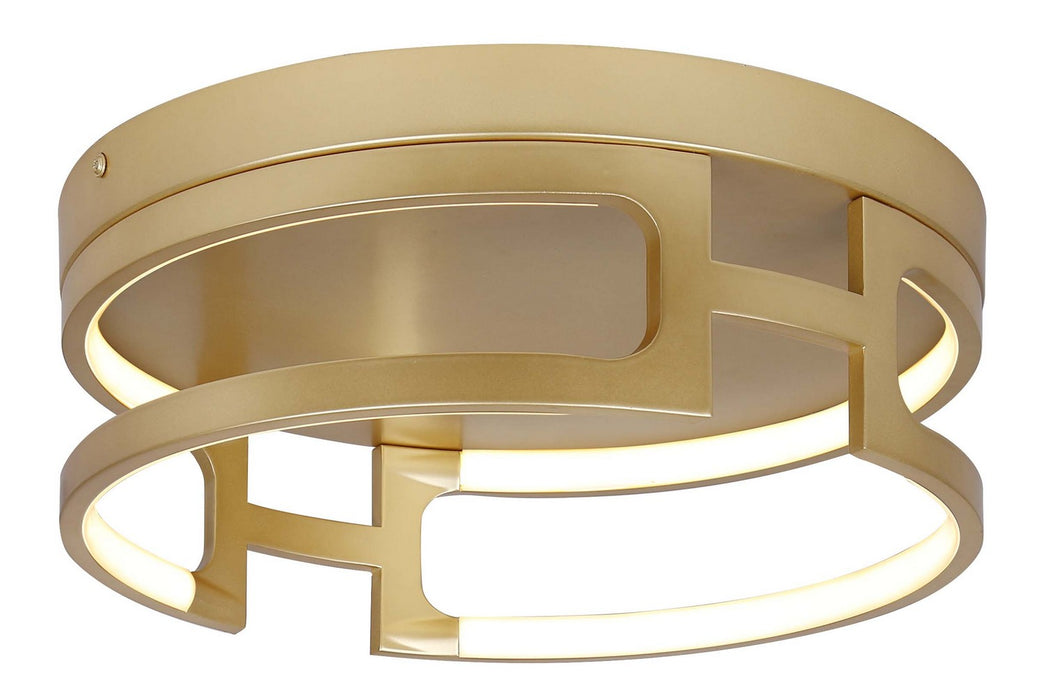 Canarm LFM278A15PGD LED Flush Mount, Gold