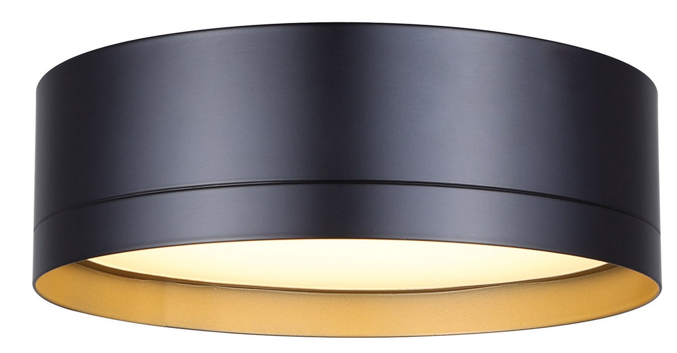 Canarm LFM285A12BK LED Flush Mount, Black
