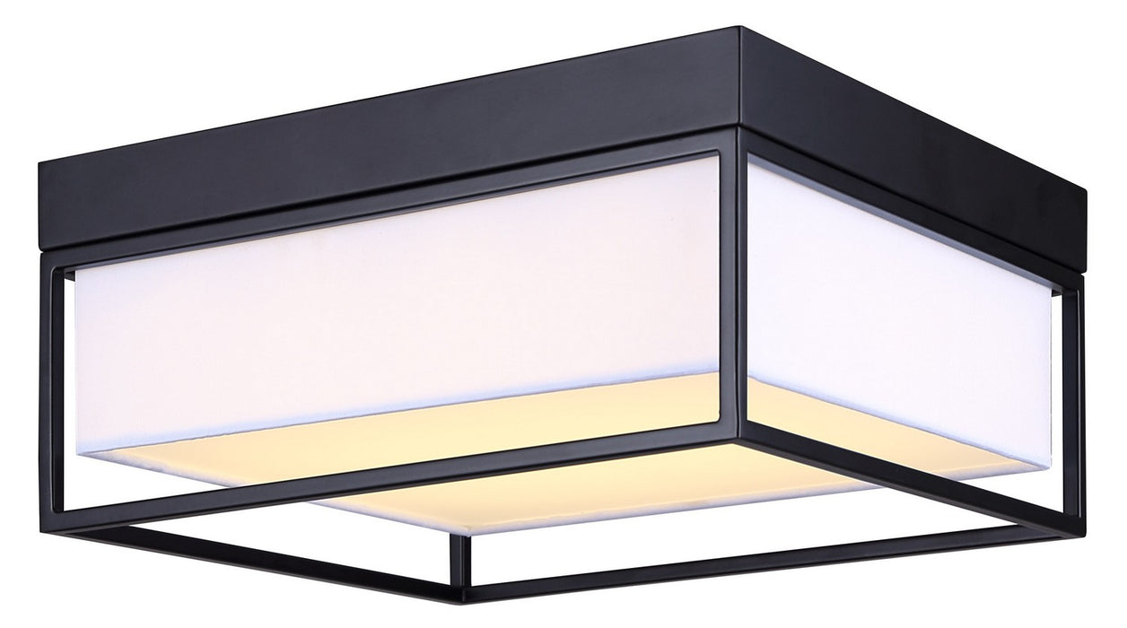 Canarm LFM293A12BK LED Flush Mount, Black