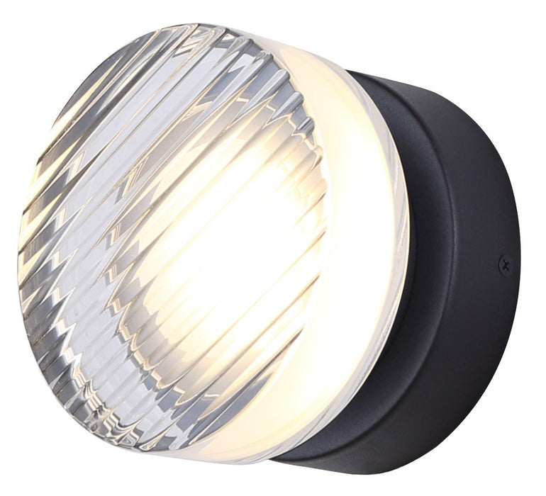 Canarm LOL647BK LED Outdoor Lantern, Black