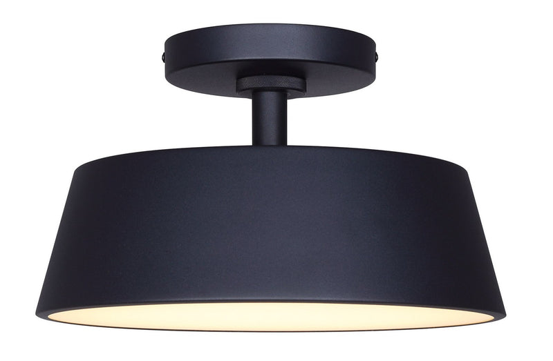Canarm LOL649BK LED Outdoor Ceiling Light, Black