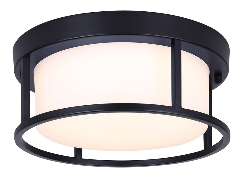 Canarm LOL673BK LED Outdoor Ceiling Light, Black
