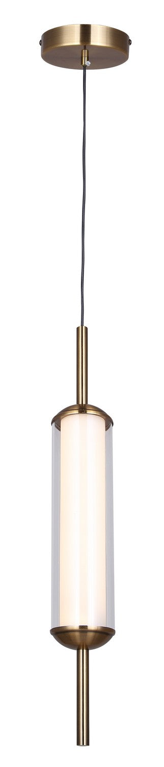 Canarm LPL321A01GD One Light Pendant, Gold