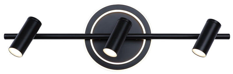 Canarm LT314A03BK LED Track/Wall Light, Black