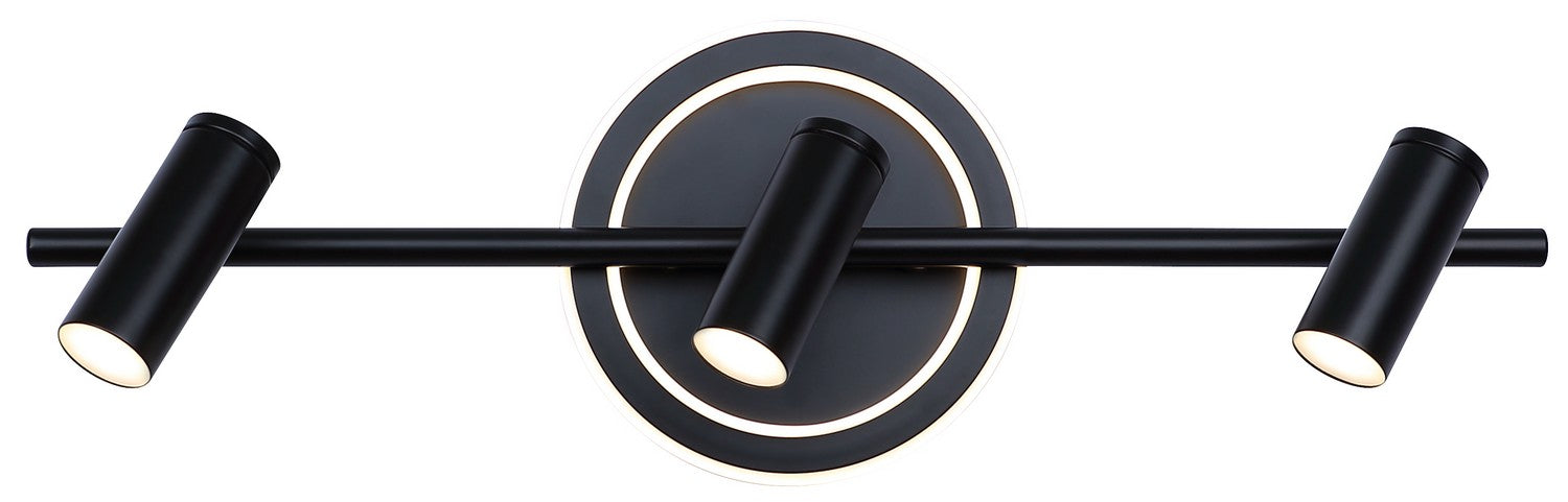 Canarm LT314A03BK LED Track/Wall Light, Black