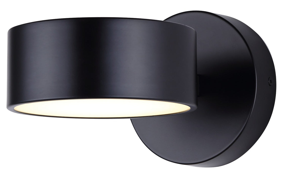 Canarm LWF315A01BK LED Wall Sconce, Black