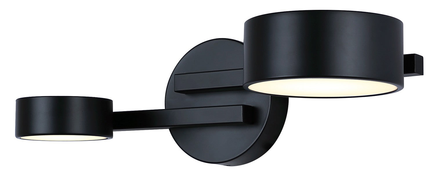 Canarm LWF315A02BK LED Wall Sconce, Black