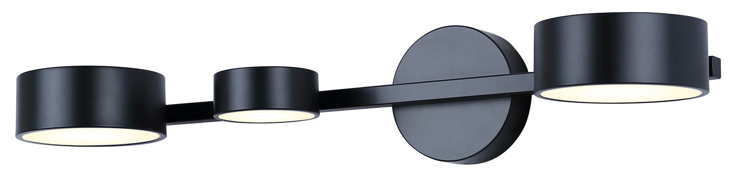 Canarm LWF315A03BK LED Wall Sconce, Black