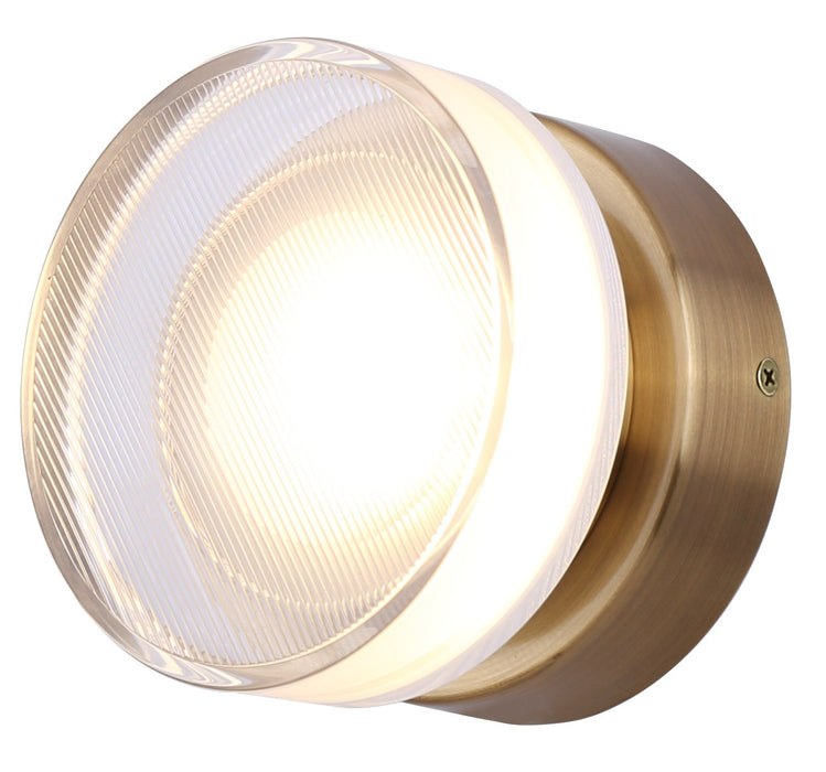 Canarm LWL296A05GD LED Wall Sconce, Gold