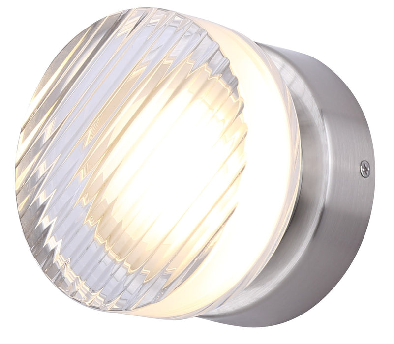 Canarm LWL297A05BN LED Wall Sconce, Nickel