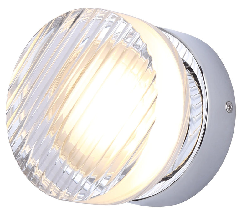 Canarm LWL297A05CH LED Wall Sconce, Chrome
