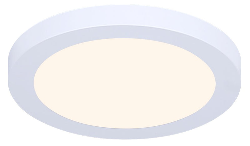 Canarm SMD712WH One Light Flush Mount, White