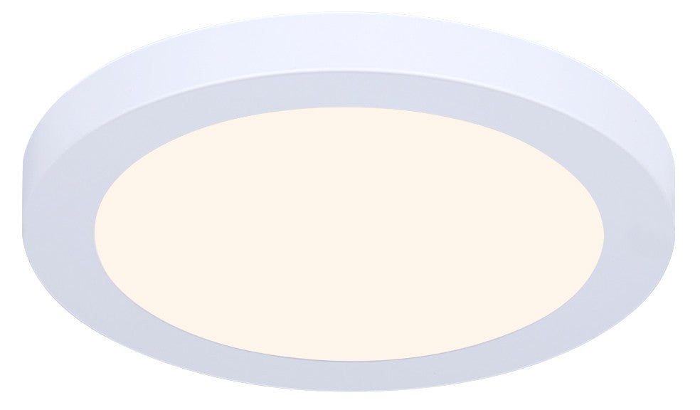 Canarm SMD712WH One Light Flush Mount, White
