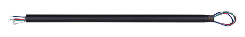 Canarm DR24BK-1OD Downrod, Matte Black