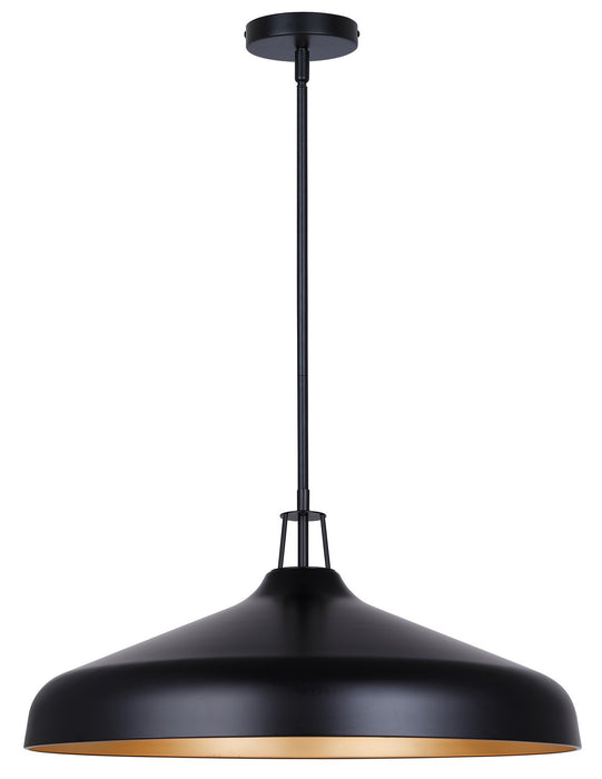 Canarm IPL1203A04BKG22 Four Light Pendant