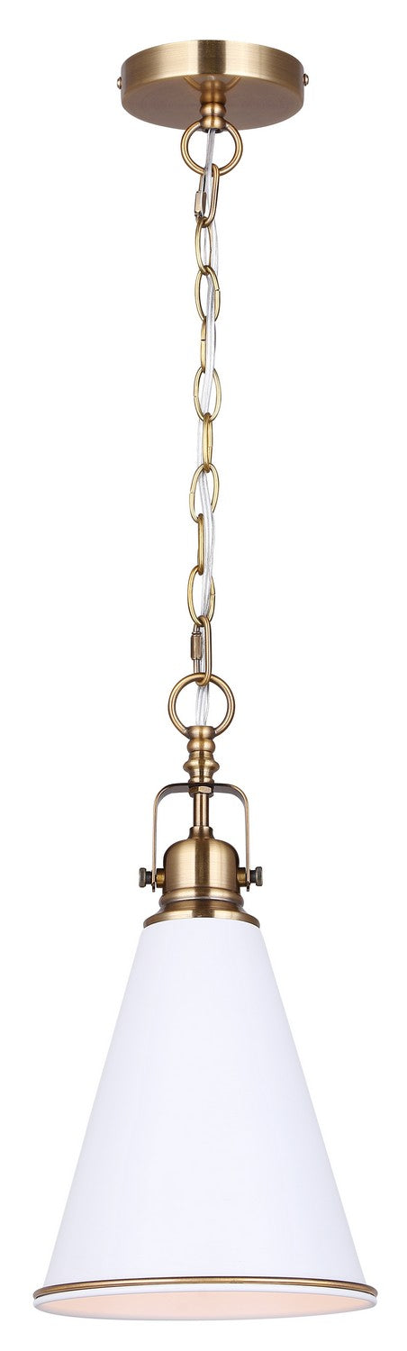 Canarm IPL2195B01WHG One Light Pendant