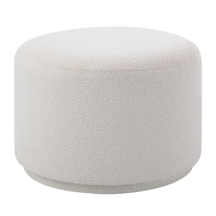 Renwil CHA094 Ottoman, Off-White
