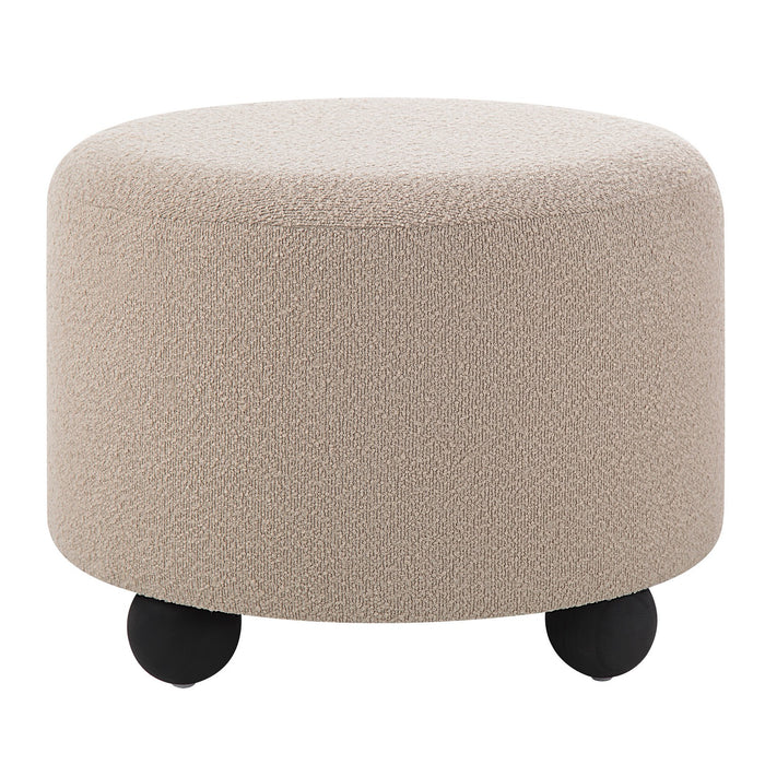 Renwil CHA095 Ottoman, Taupe