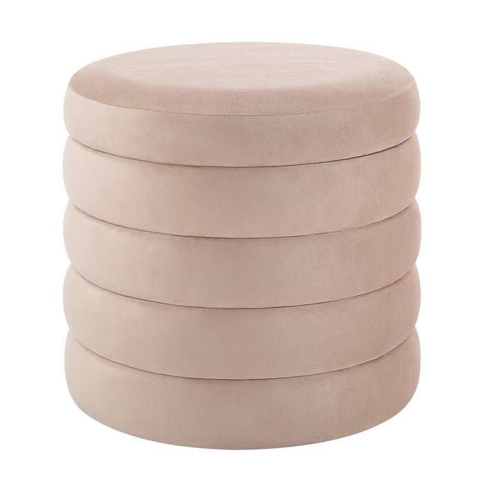 Renwil CHA099 Ottoman, Beige