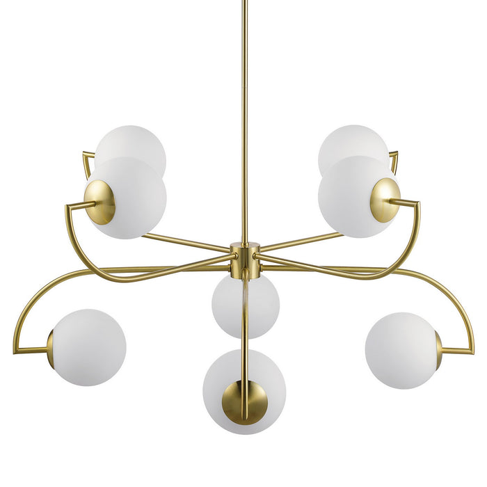 Renwil LPC4468 LED Ceiling Fixture, Satin Brass