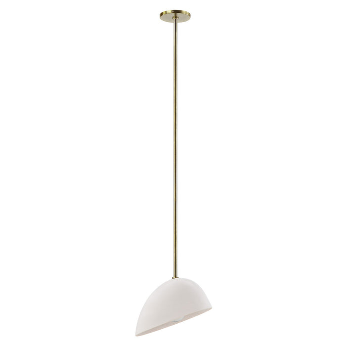 Renwil LPC4477 LED Ceiling Fixture, Glossy Off-White