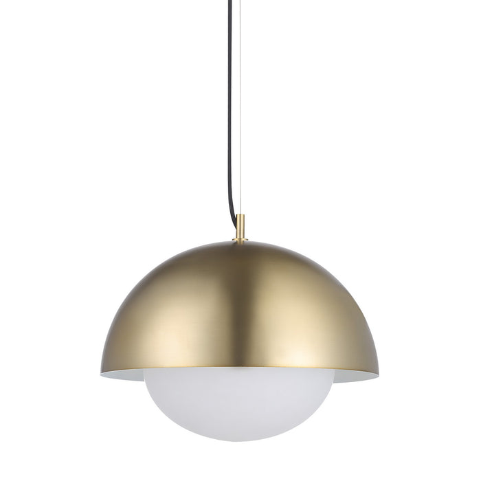 Renwil LPC4485 LED Ceiling Fixture, Champagne/Etched White