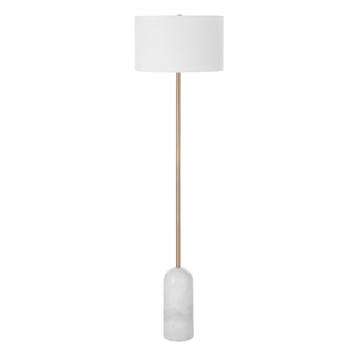 Renwil LPF3144 LED Floor Lamp, Antique Brushed Brass