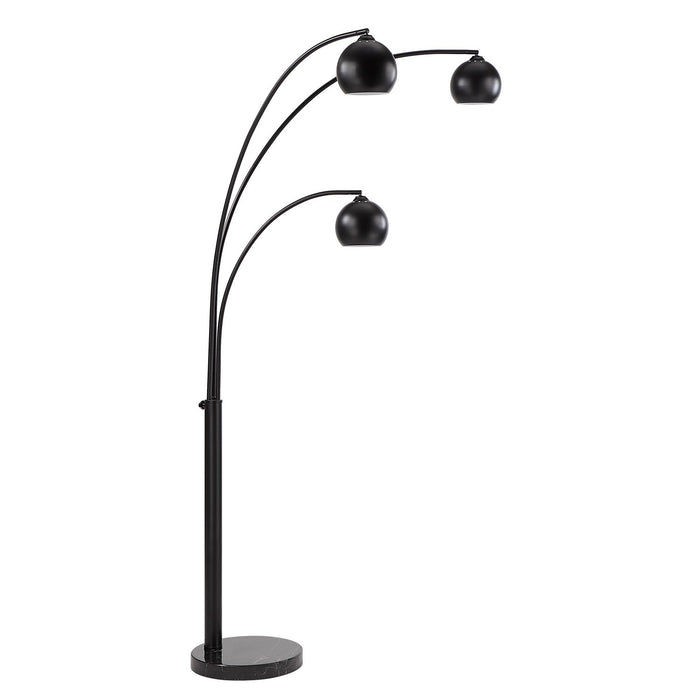 Renwil LPF3150 LED Floor Lamp, Matte Black