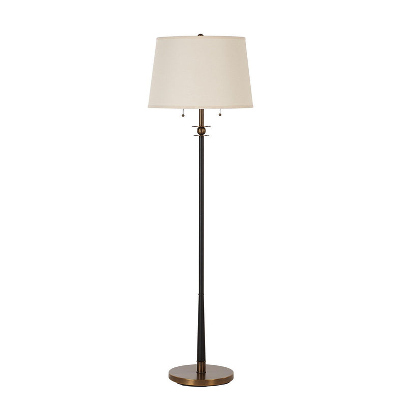 Renwil LPF3162 Two Light Floor Lamp, Matte Black