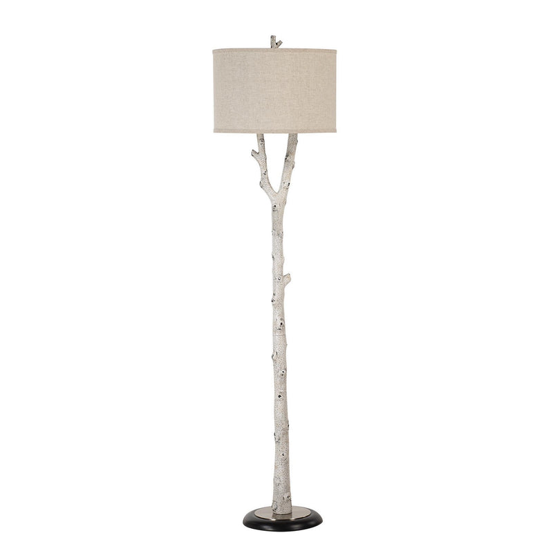 Renwil LPF3165 One Light Floor Lamp, White Wash