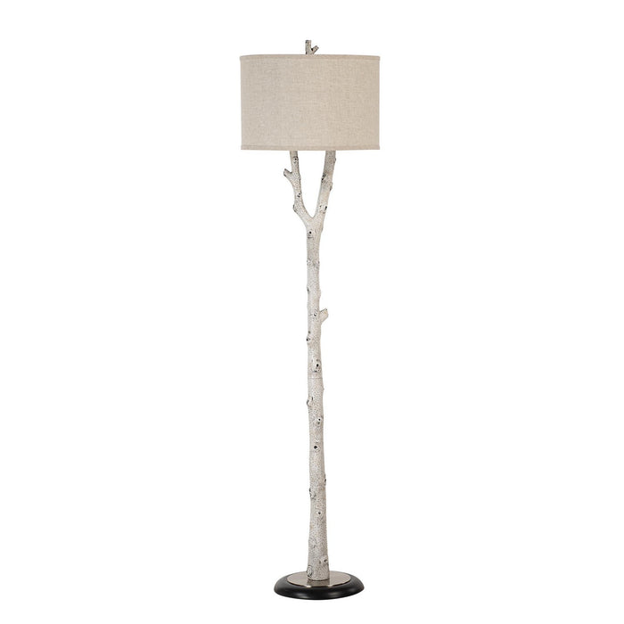 Renwil LPF3165 One Light Floor Lamp, White Wash