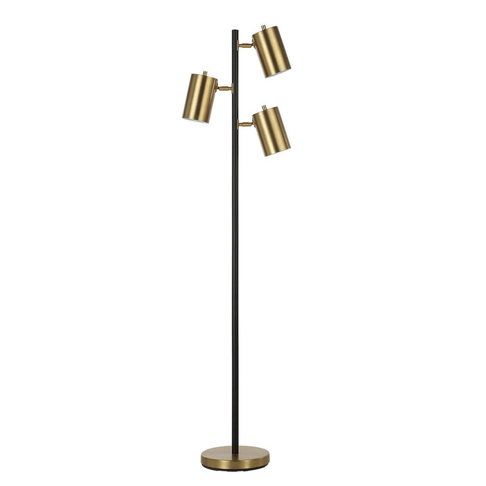 Renwil LPF3171 Three Light Floor Lamp, Matte Black