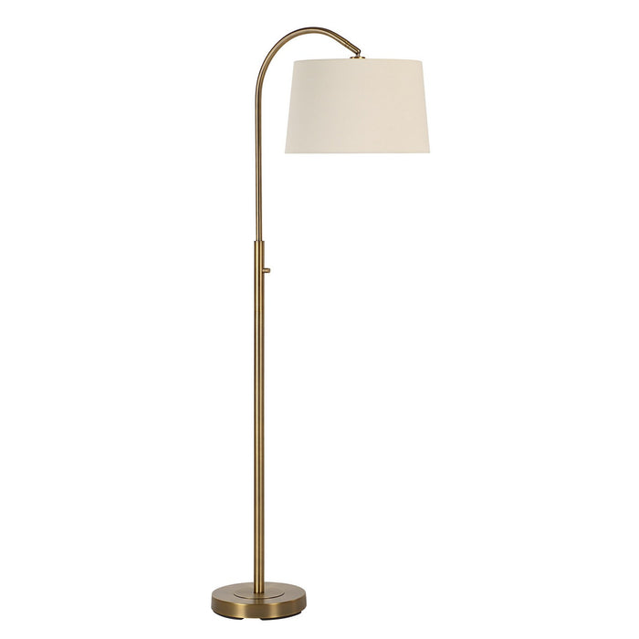 Renwil LPF3172 One Light Floor Lamp, Dark Antique Brushed Brass