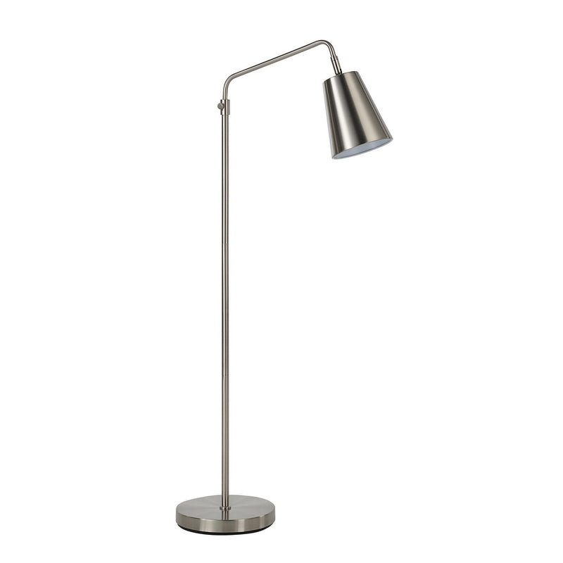 Renwil LPF3173 One Light Floor Lamp, Brushed Nickel