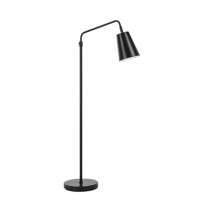 Renwil LPF3174 One Light Floor Lamp, Matte Black