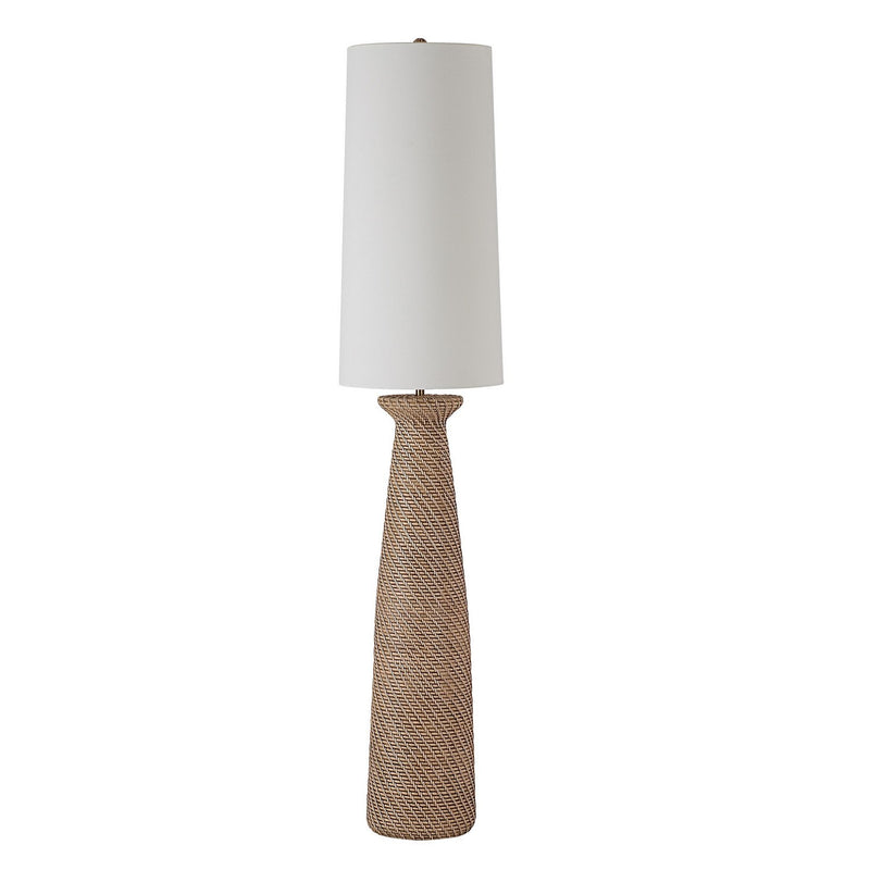 Renwil LPF3175 Two Light Floor Lamp, Cream White Wash