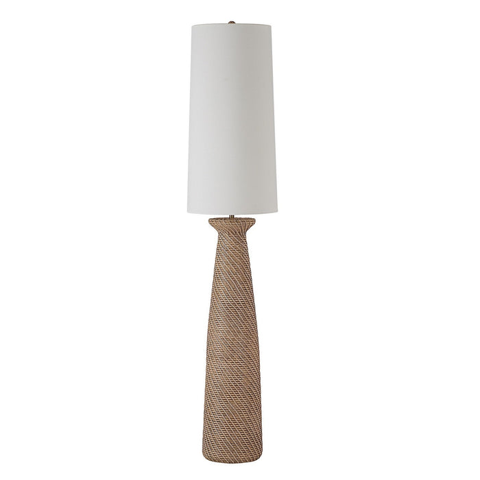 Renwil LPF3175 Two Light Floor Lamp, Cream White Wash