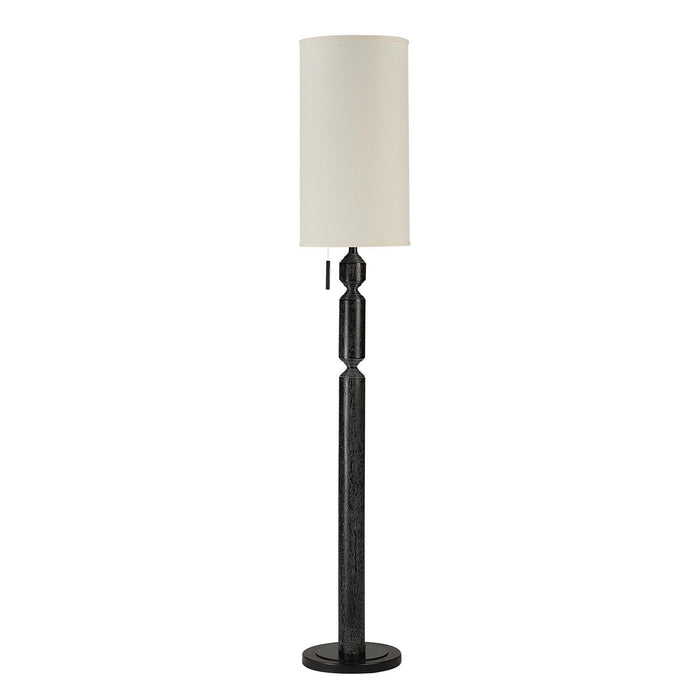 Renwil LPF3176 One Light Floor Lamp, Matte Black Wash
