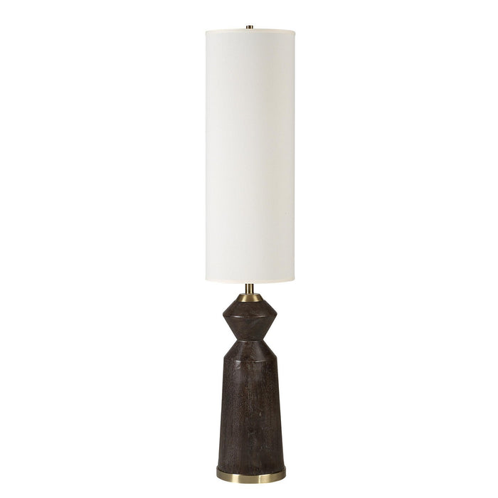 Renwil LPF3178 Two Light Floor Lamp, Brown Wash