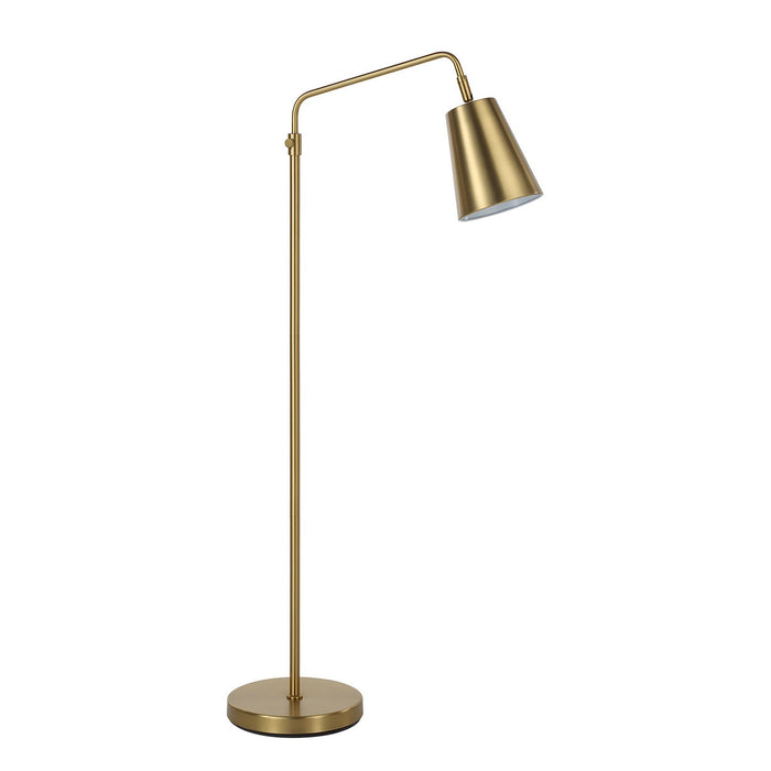 Renwil LPF3179 One Light Floor Lamp, Brass