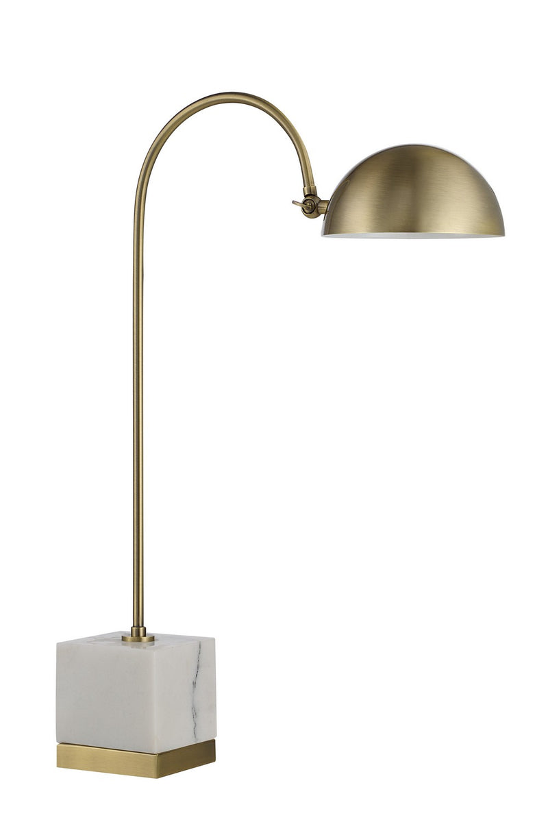 Renwil LPT1212 LED Table Lamp, Antique Brushed Brass