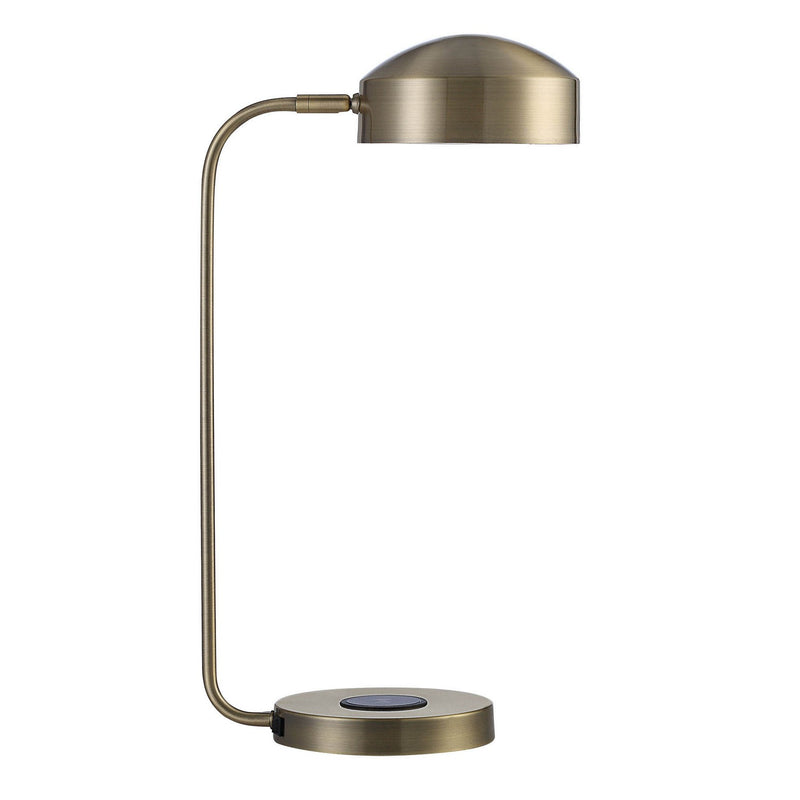 Renwil LPT1214 LED Table Lamp, Antique Brass