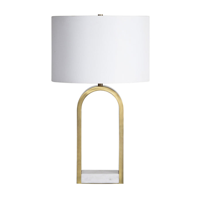 Renwil LPT1222 LED Table Lamp, Antique Brass