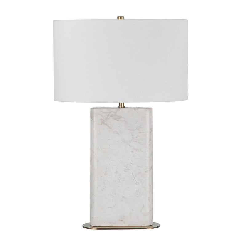 Renwil LPT1258 LED Table Lamp, Honed White