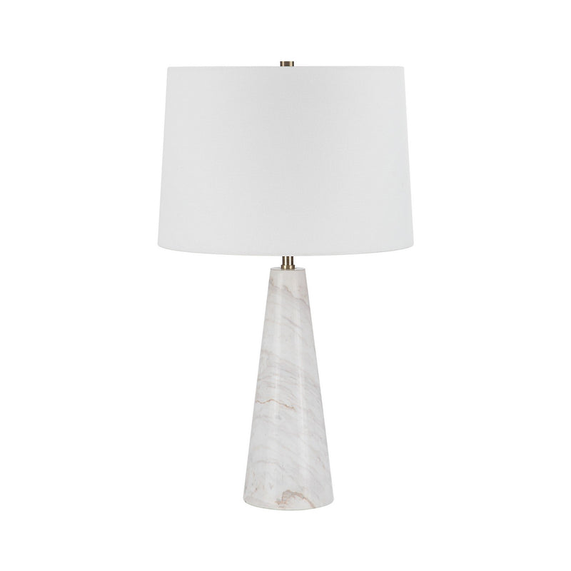 Renwil LPT1260 LED Table Lamp, Honed White